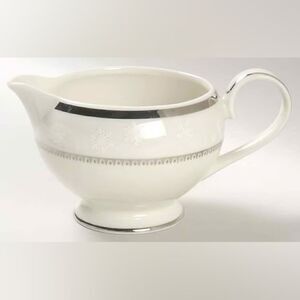 Mikasa China Christmas Creamer Snowflakes
